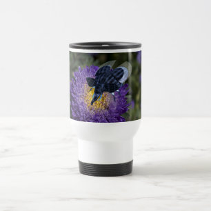 Taza De Viaje Escarabajo elefante azul raro