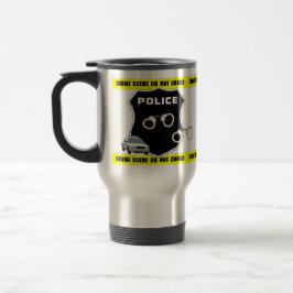 Taza De Viaje Escena del crimen de la policía