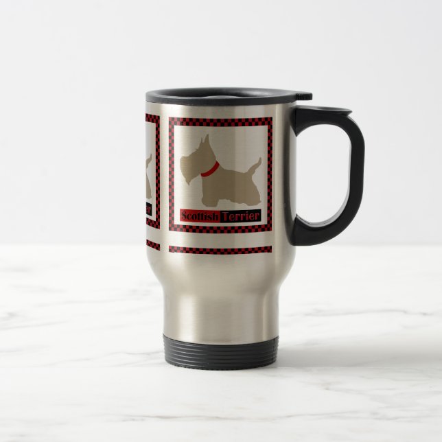 Taza De Viaje Escocés ningunos 8 inspectores de trigo (Derecha)