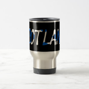 Taza De Viaje Escocia sobre la base de la bandera escocesa