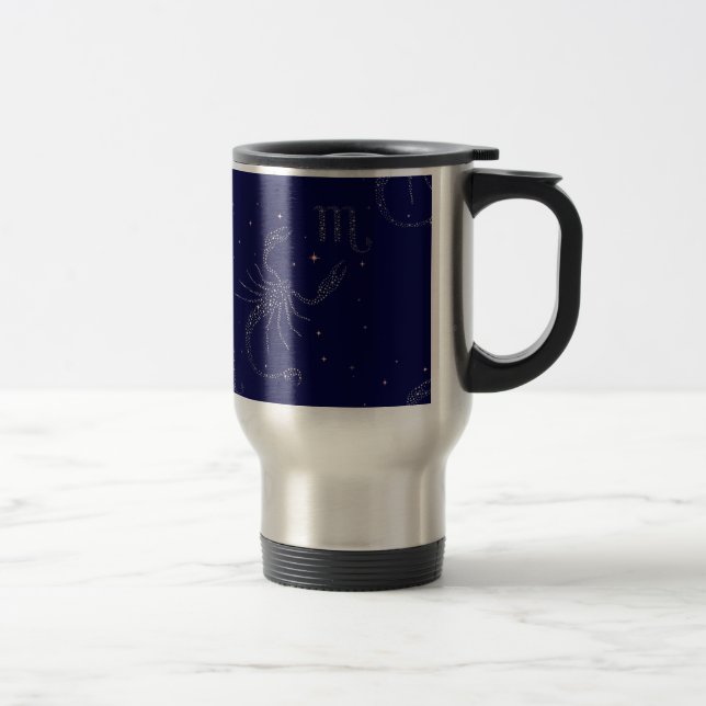 Taza De Viaje escorpión de estrellas (Derecha)