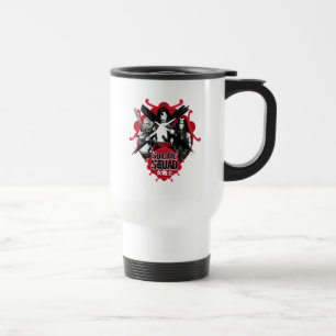 Taza De Viaje Escuadrón suicida   Chicas escuadrones "Mujer guer