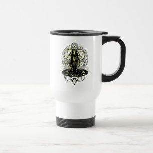 Taza De Viaje Escuadrón suicida   Círculos mágicos de encantamie