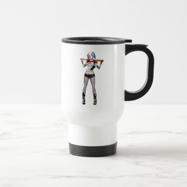Taza De Viaje Escuadrón suicida | Harley Quinn (Derecha)