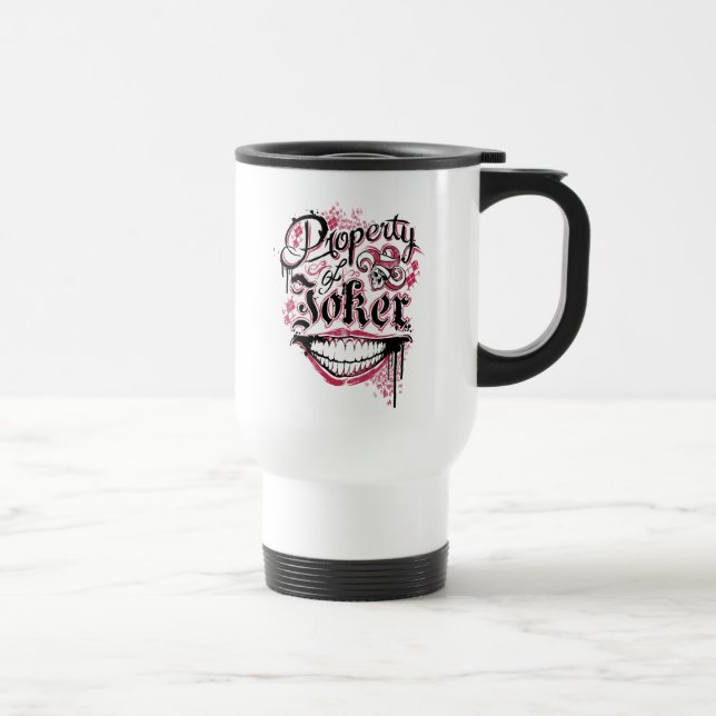 Taza De Viaje Escuadrón suicida | Propiedad de Joker (Derecha)