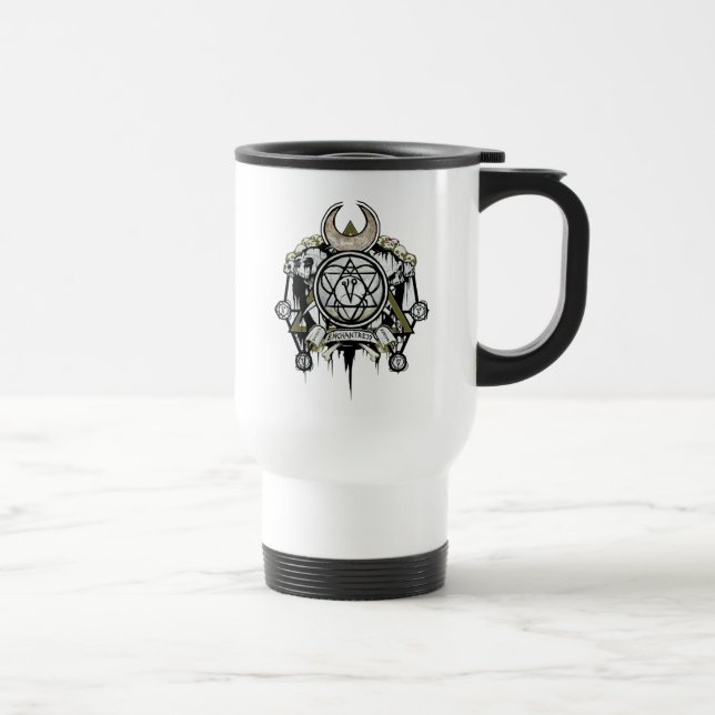 Taza De Viaje Escuadrón suicida | Símbolos de encantos Tattoo Ar (Derecha)