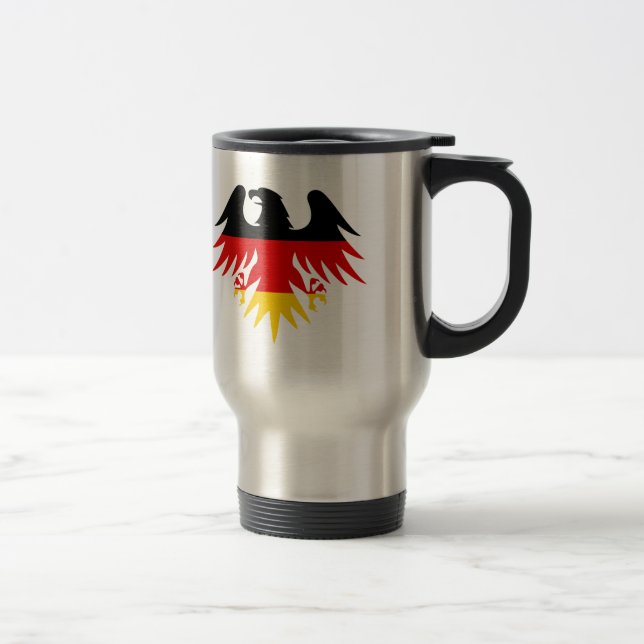 Taza De Viaje Escudo Águila Alemana (Derecha)