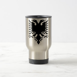 Taza De Viaje Escudo de armas de Albania
