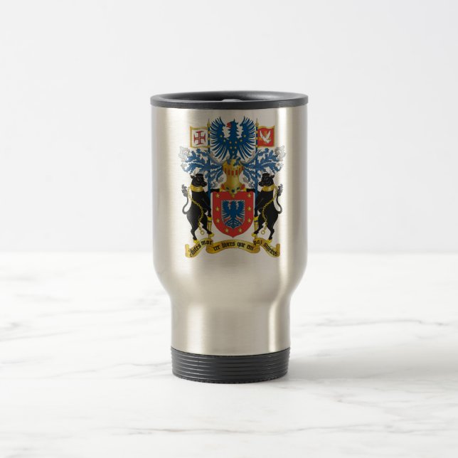 Taza De Viaje Escudo de armas de Azores (Portugal) (Centro)