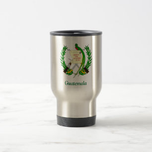 Taza De Viaje Escudo de armas de Guatemala