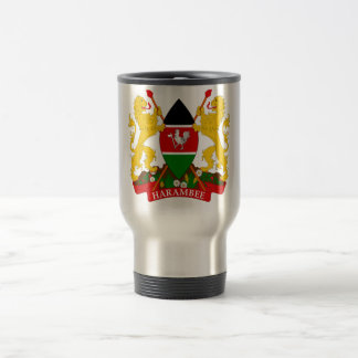 Taza De Viaje Escudo de armas de Kenia