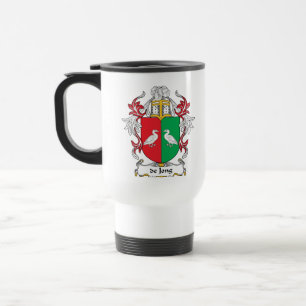 Taza De Viaje escudo de Jong Family