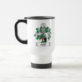 Taza De Viaje Escudo de la familia de Aiello