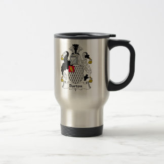 Taza De Viaje Escudo de la familia de Barton