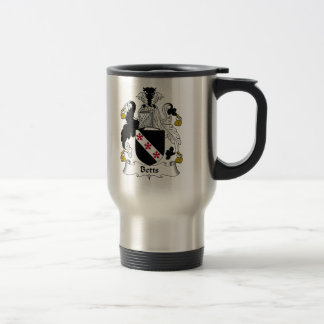Taza De Viaje Escudo de la familia de Betts