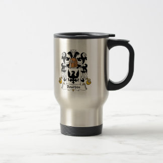 Taza De Viaje Escudo de la familia de Bourdin