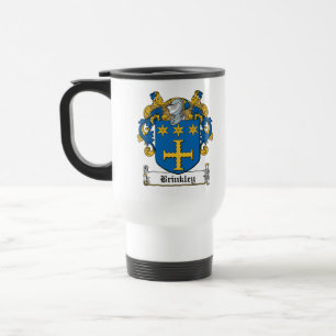 Taza De Viaje Escudo de la familia de Brinkley