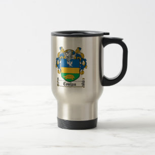 Taza De Viaje Escudo de la familia de Conlan