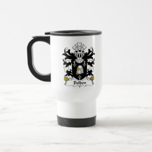 Taza De Viaje Escudo de la familia de Dolben