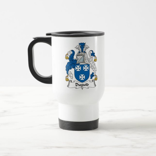 Taza De Viaje Escudo de la familia de Duguid (Izquierda)