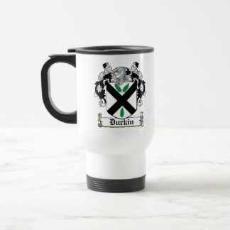 Taza De Viaje Escudo de la familia de Durkin
