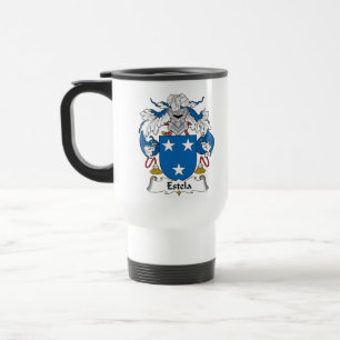 Taza De Viaje Escudo de la familia de Estela