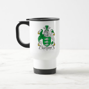 Taza De Viaje Escudo de la familia de Garmston