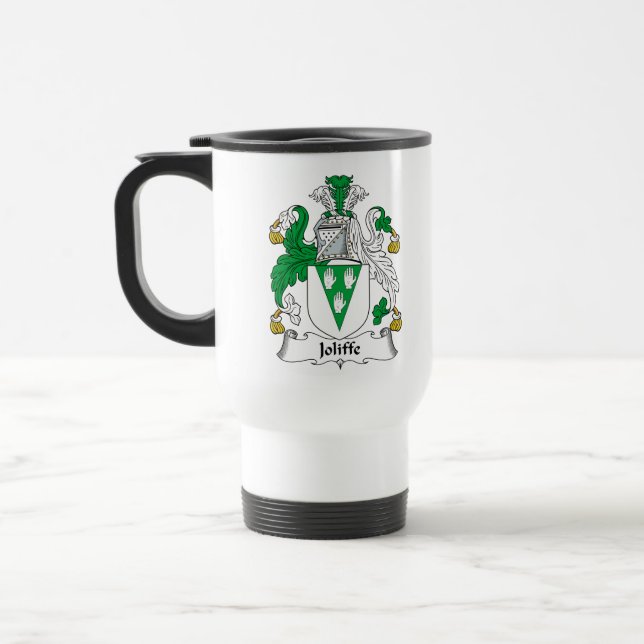 Taza De Viaje Escudo de la familia de Joliffe (Izquierda)
