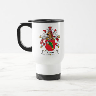 Taza De Viaje Escudo de la familia de Karras