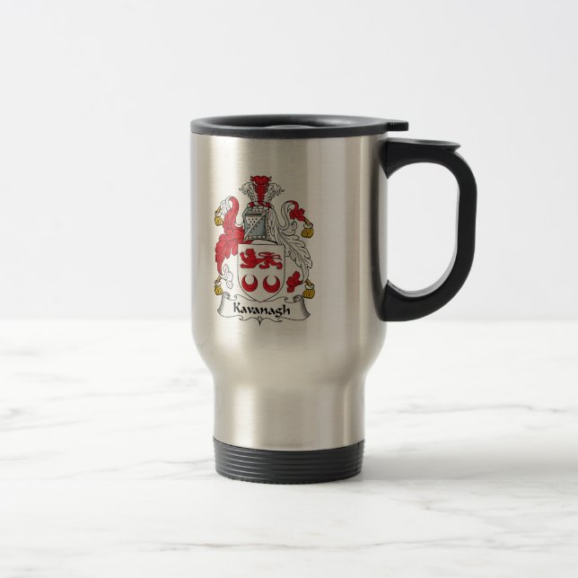 Taza De Viaje Escudo de la familia de Kavanagh (Derecha)