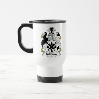 Taza De Viaje Escudo de la familia de Kelloway