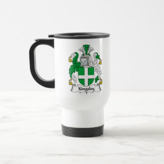 Taza De Viaje Escudo de la familia de Kingsley