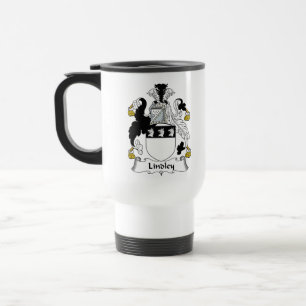 Taza De Viaje Escudo de la familia de Lindley