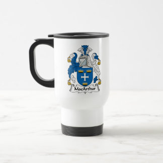 Taza De Viaje Escudo de la familia de MacArthur
