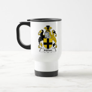 Taza De Viaje Escudo de la familia de Mohun