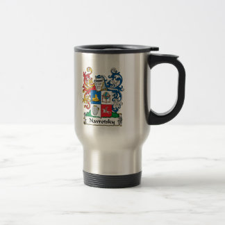 Taza De Viaje Escudo de la familia de Navrotsky