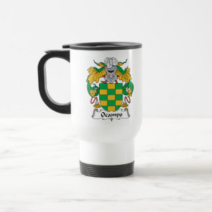 Taza De Viaje Escudo de la familia de Ocampo
