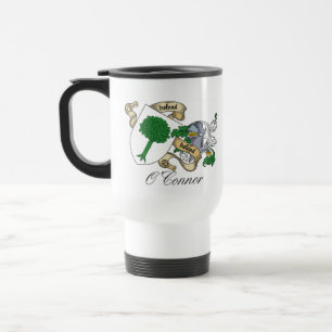 Taza De Viaje Escudo de la familia de O'Connor Don