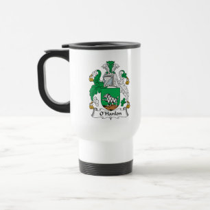 Taza De Viaje Escudo de la familia de O'Hanlon