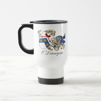 Taza De Viaje Escudo de la familia de O'Lonergan