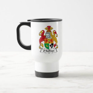 Taza De Viaje Escudo de la familia de O'Sullivan