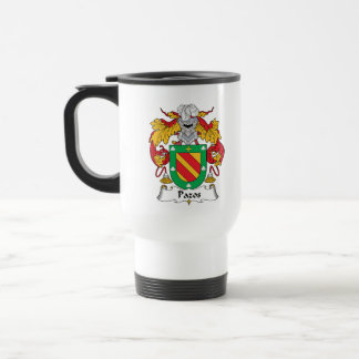 Taza De Viaje Escudo de la familia de Pazos