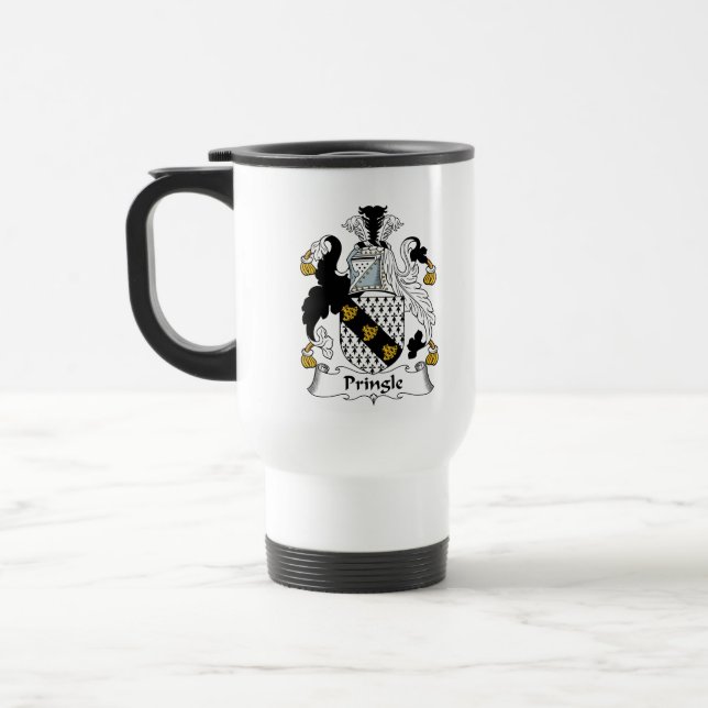 Taza De Viaje Escudo de la familia de Pringle (Izquierda)