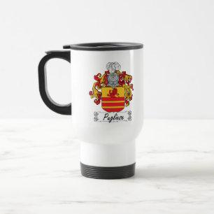 Taza De Viaje Escudo de la familia de Pugliese