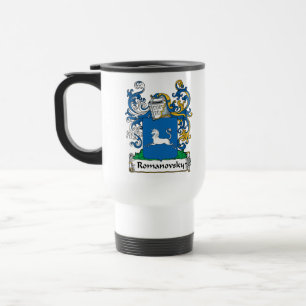 Taza De Viaje Escudo de la familia de Romanovsky