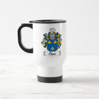Taza De Viaje Escudo de la familia de Romeo