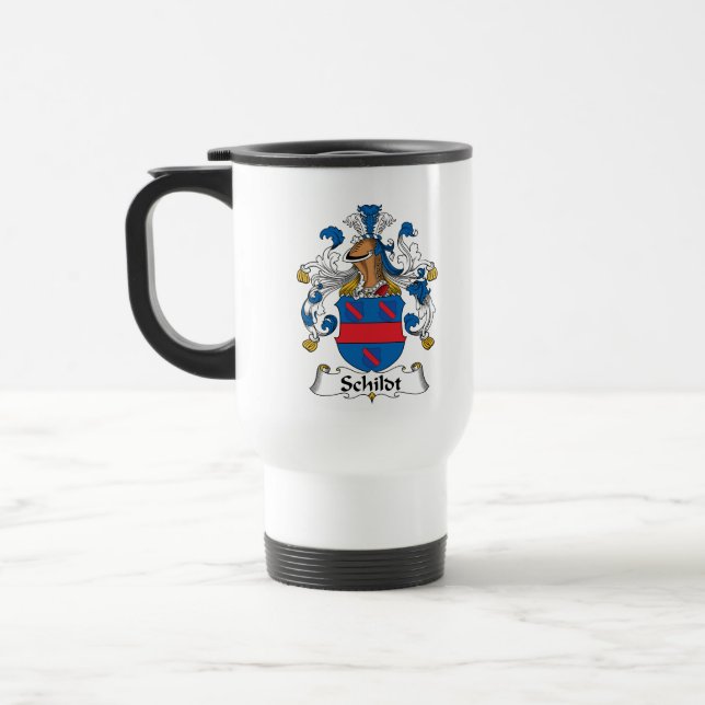 Taza De Viaje Escudo de la familia de Schildt (Izquierda)