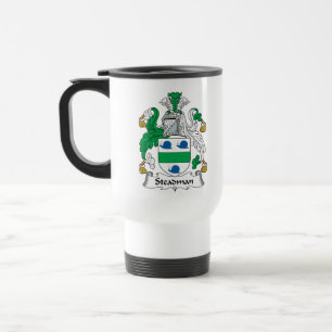 Taza De Viaje Escudo de la familia de Steadman
