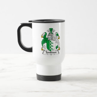 Taza De Viaje Escudo de la familia de Tomlinson