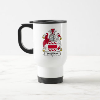 Taza De Viaje Escudo de la familia de Washburn